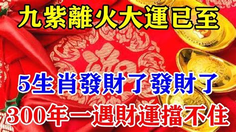 九紫離火大運|龍年九紫離火運！2類人好運到「大旺20年」 這行業將。